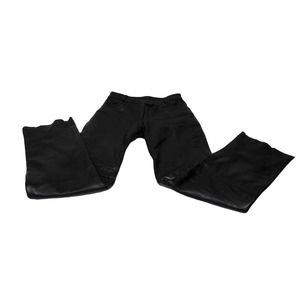 Jamin Leather Women’s Biker Pants Size 8 black leather